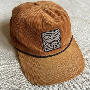 Patagonia Seazy Breezy Fitz Roy Corduroy Patch SnapBack Hat